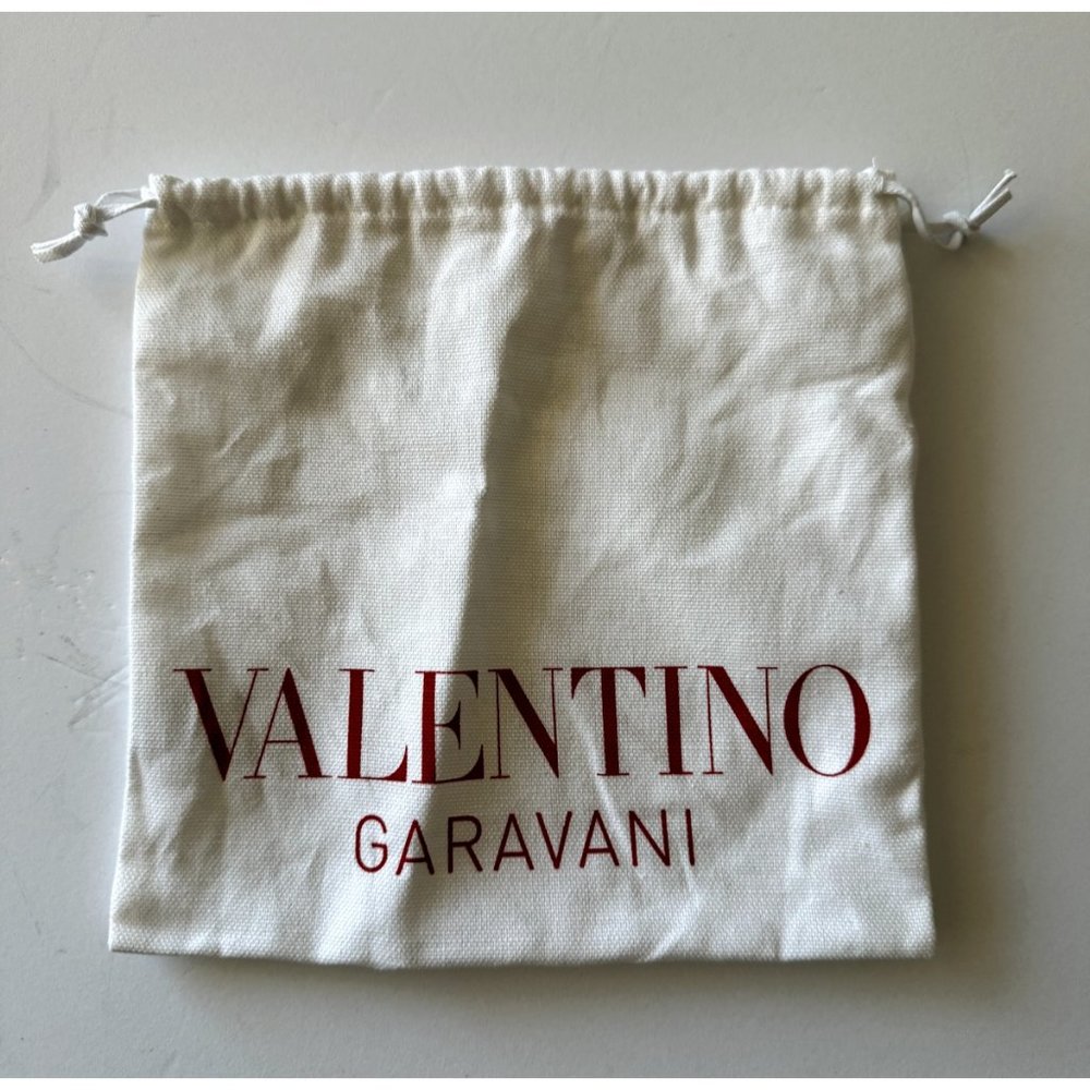 Valentino Garavani Authentic Dust Bag Canvas Storage Travel Drawstring 8" x 8"